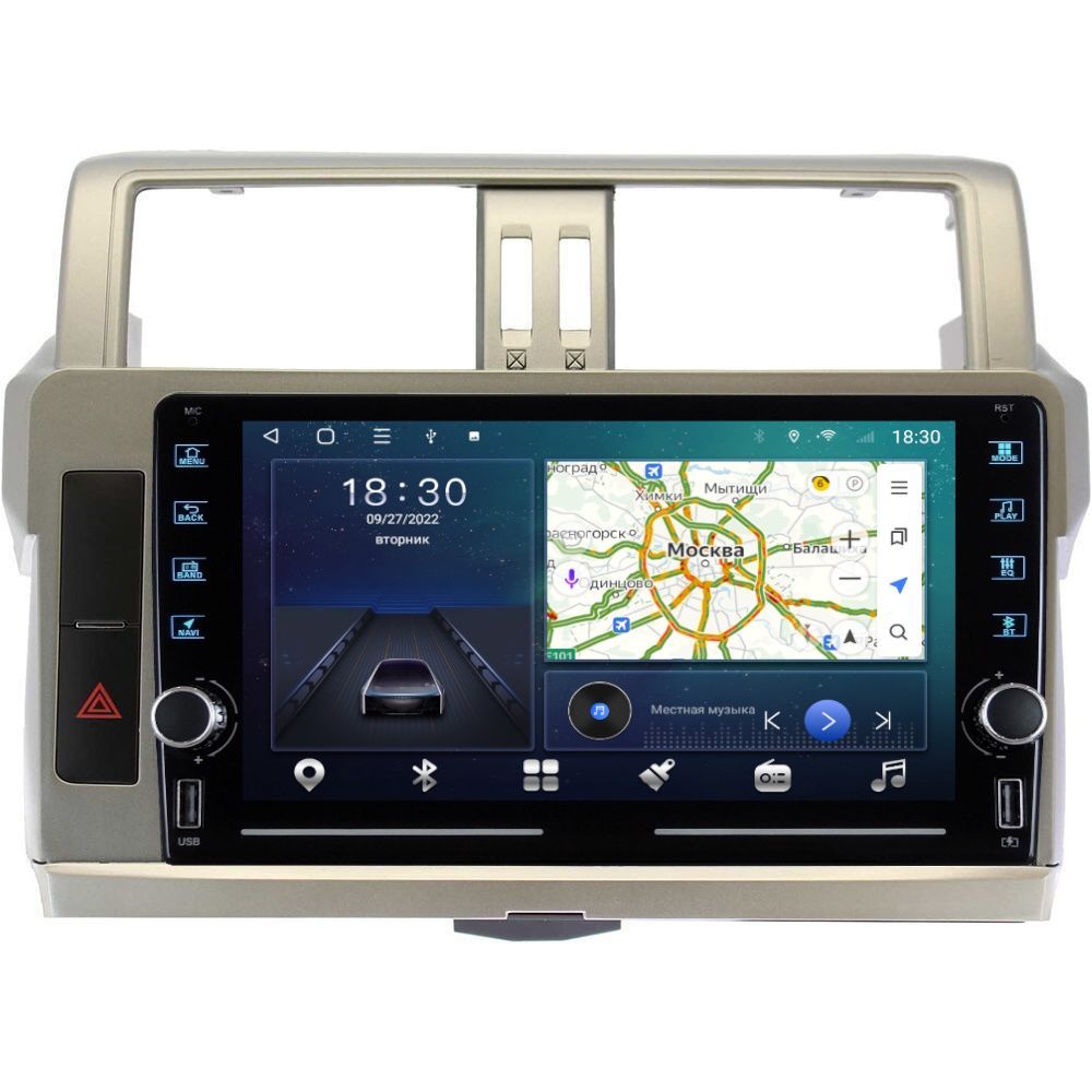 Магнитола R320 Toyota Land Cruiser Prado 150 2014-2017 - Android 13 - 8 ядер - Carplay