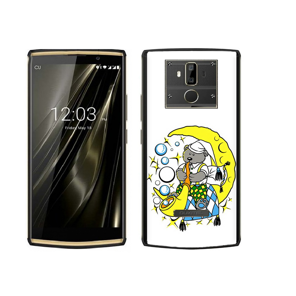 

Чехол MyPads Tocco для Oukitel K7 Сырная луна, Прозрачный, Tocco