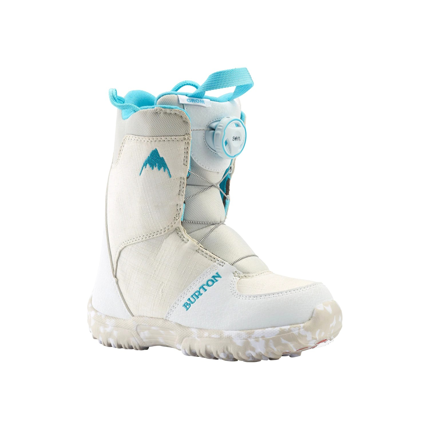 Ботинки для сноуборда Burton Mini Grom White, год  2022, размер 29