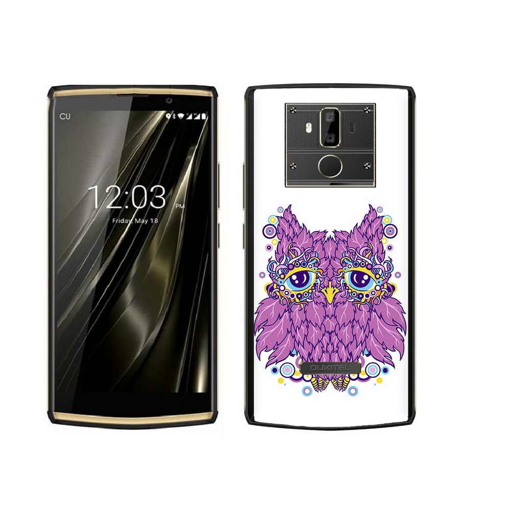 

Чехол MyPads Tocco для Oukitel K7 Розовая сова, Прозрачный, Tocco