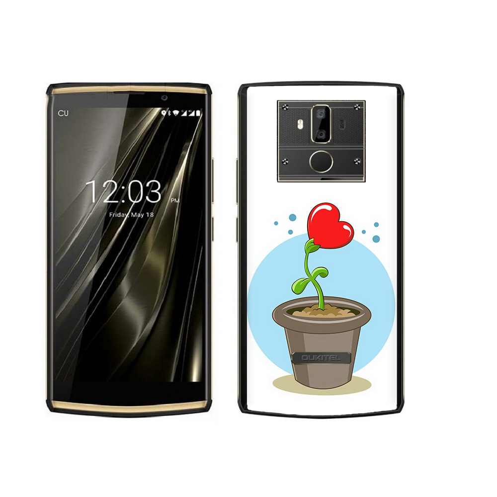

Чехол MyPads Tocco для Oukitel K7 Растение любви 14 февраля, Прозрачный, Tocco