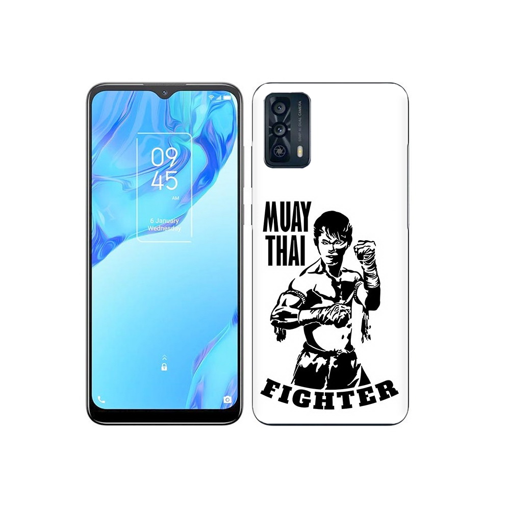 

Чехол MyPads Tocco для TCL 20B Единоборства муайтай, Прозрачный, Tocco