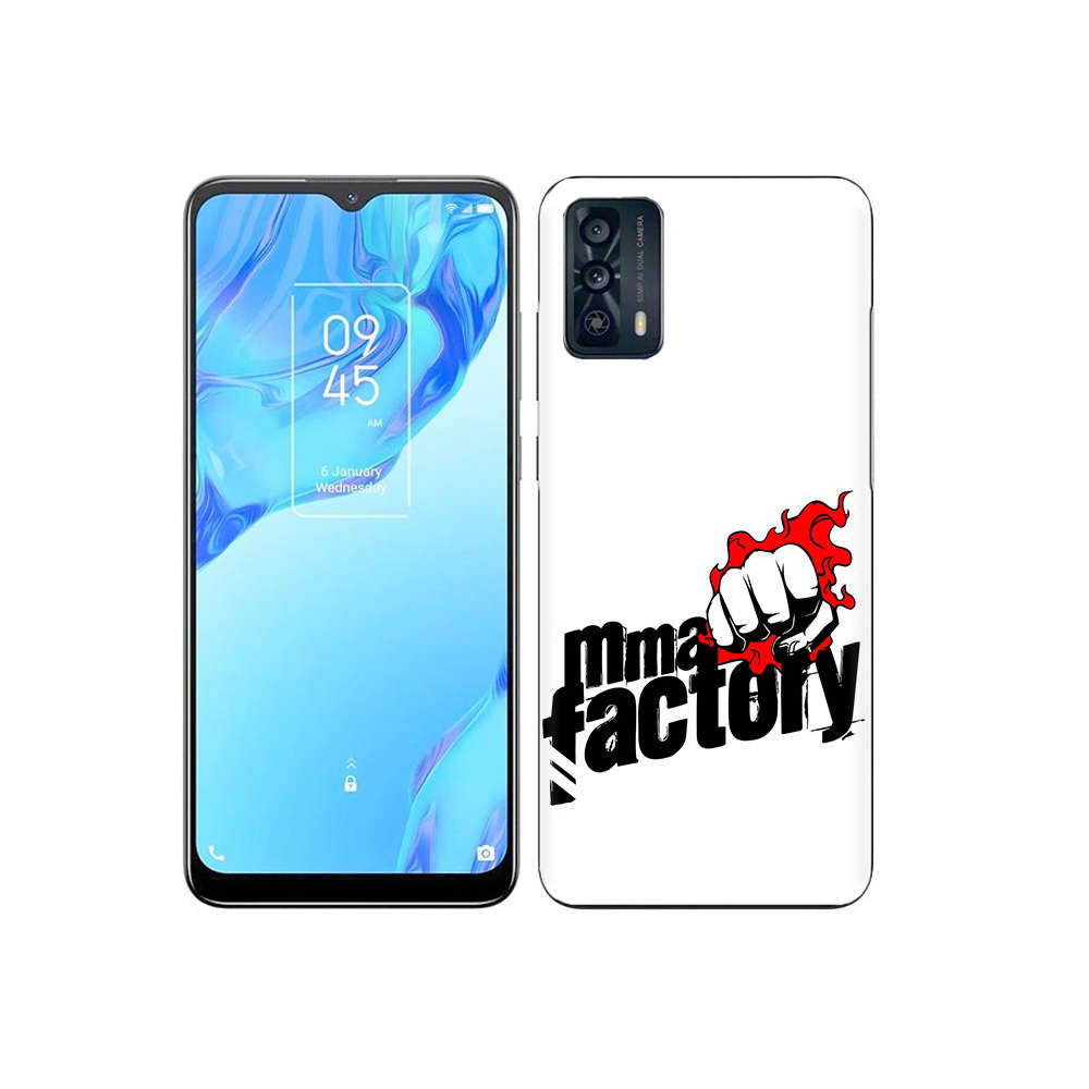 

Чехол MyPads Tocco для TCL 20B Единоборства ММА, Прозрачный, Tocco