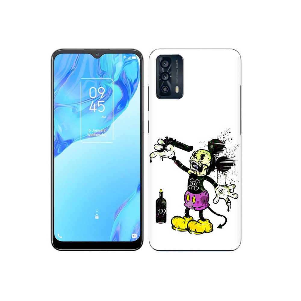 

Чехол MyPads Tocco для TCL 20B Драг Микки, Прозрачный, Tocco