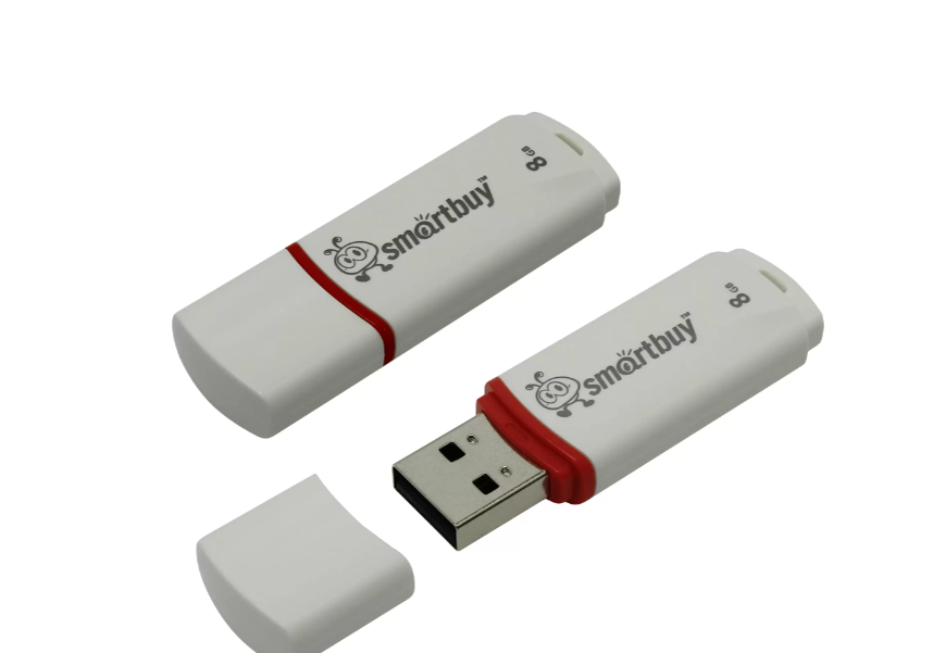 Флэш Usb 8gb Smart Buy Crown White Smartbuy арт. 56649