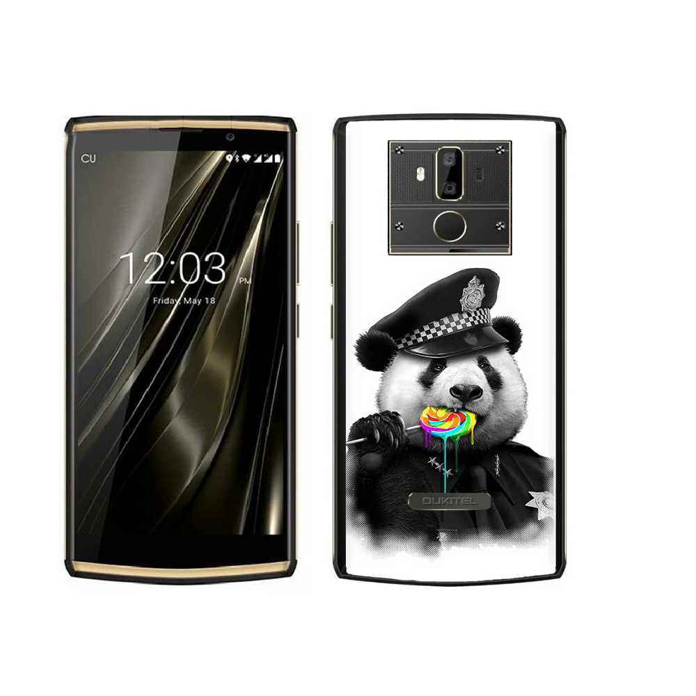 

Чехол MyPads Tocco для Oukitel K7 Панда полиция, Прозрачный, Tocco