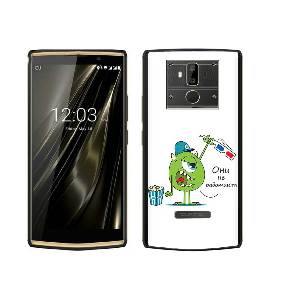 

Чехол MyPads Tocco для Oukitel K7 Очки не работают, Прозрачный, Tocco