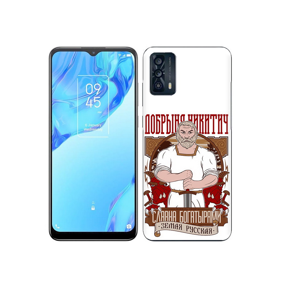 

Чехол MyPads Tocco для TCL 20B Добрыня, Прозрачный, Tocco