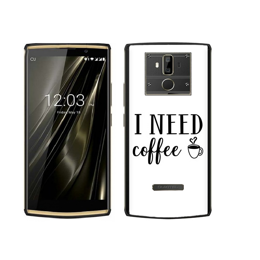 

Чехол MyPads Tocco для Oukitel K7 Мне нужен кофе, Прозрачный, Tocco