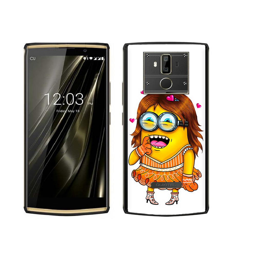 

Чехол MyPads Tocco для Oukitel K7 Миньон девочка, Прозрачный, Tocco