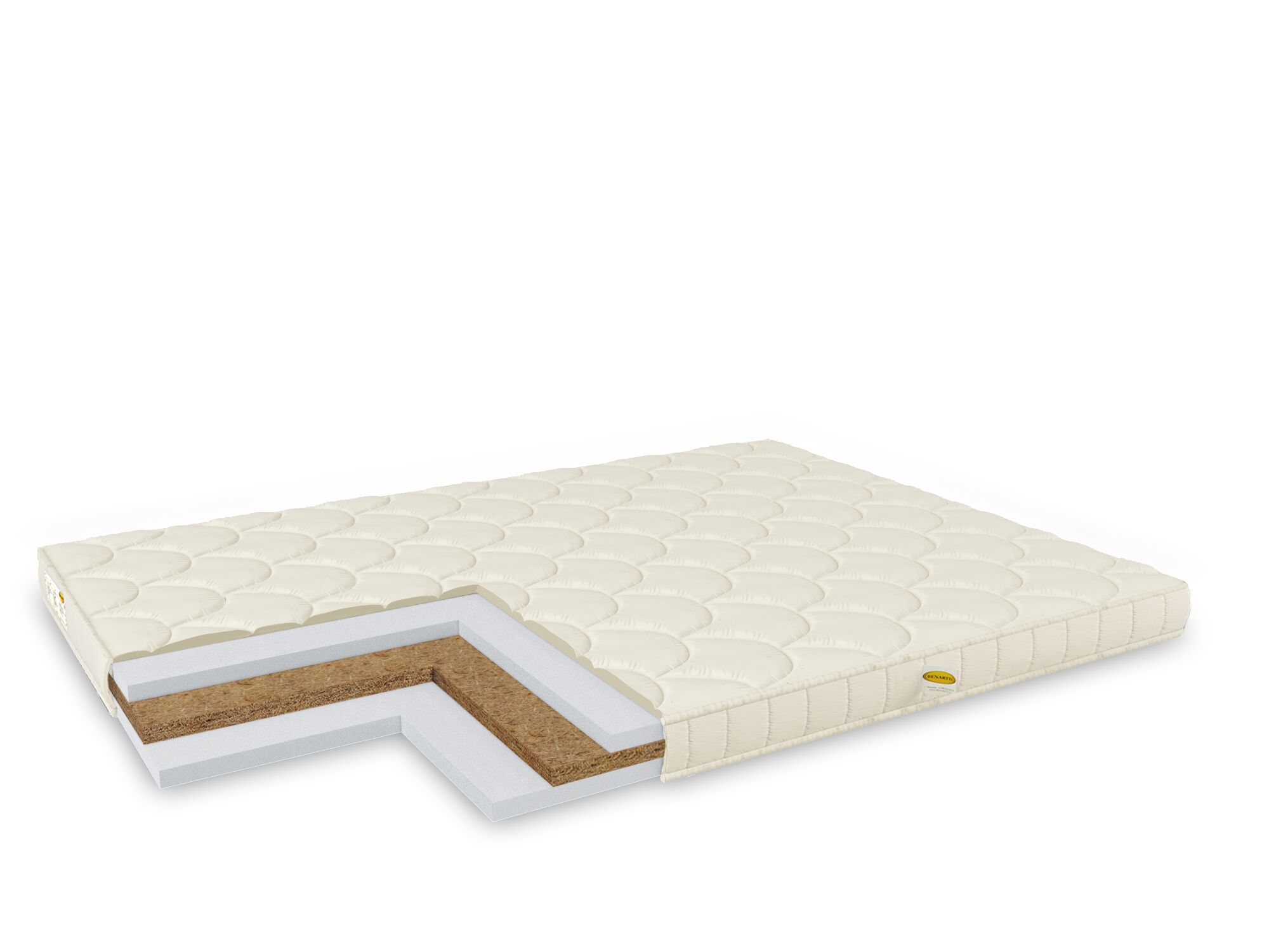 

Матрас Benartti Mix Kombi 105x185, Бежевый, Mix Kombi