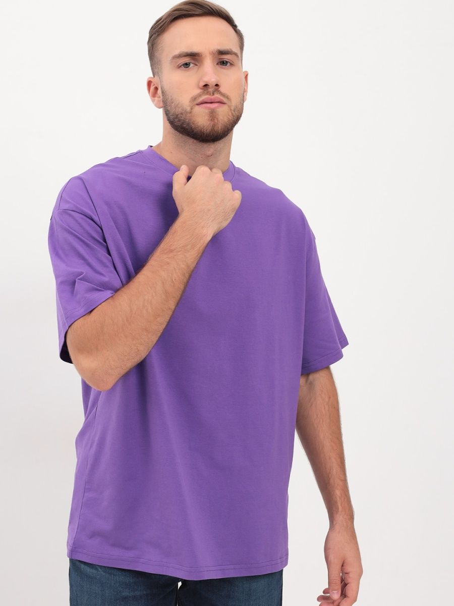 

Футболка мужская Ticle T-shirt М фиолетовая S, T-shirt М