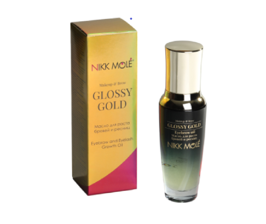 

Масло для роста бровей и ресниц GLOSSY GOLD