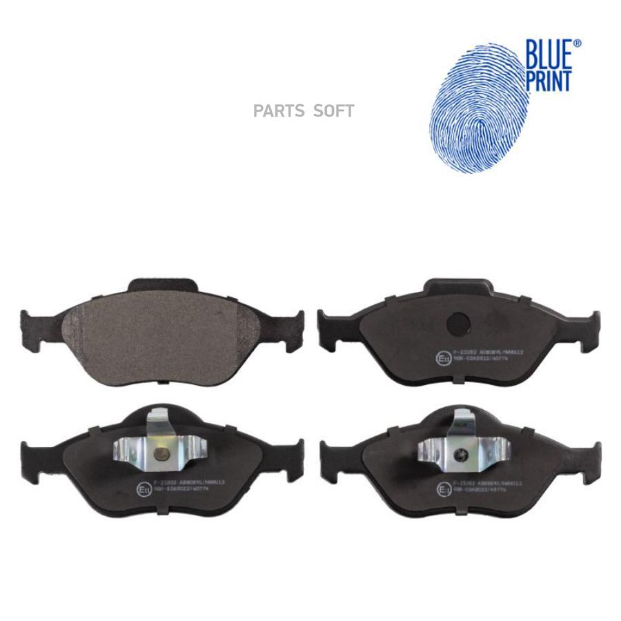 

Монтажный комплект тормозных колодок Blue print ADM54281