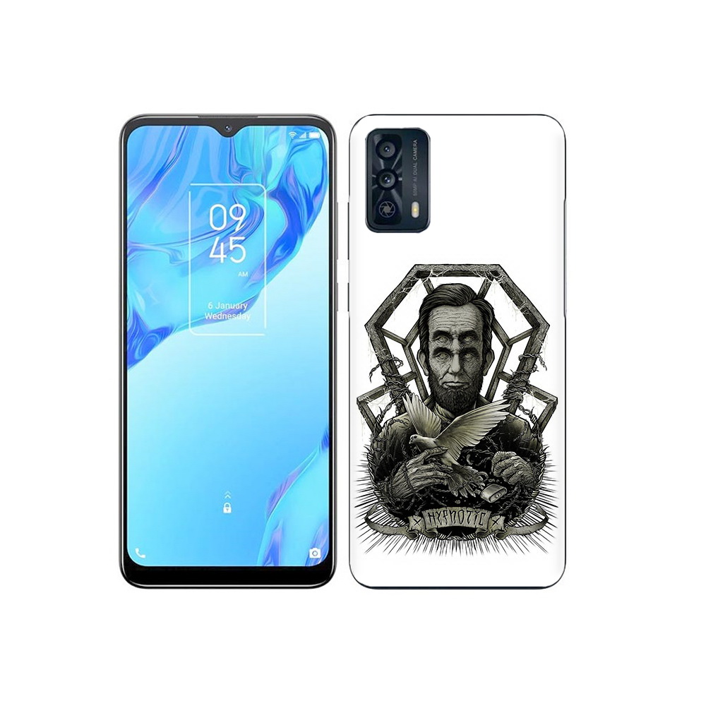 

Чехол MyPads Tocco для TCL 20B франклин абстракция, Прозрачный, Tocco