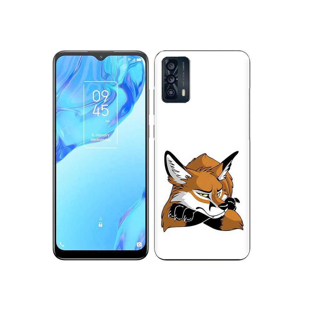 

Чехол MyPads Tocco для TCL 20B фокс, Прозрачный, Tocco