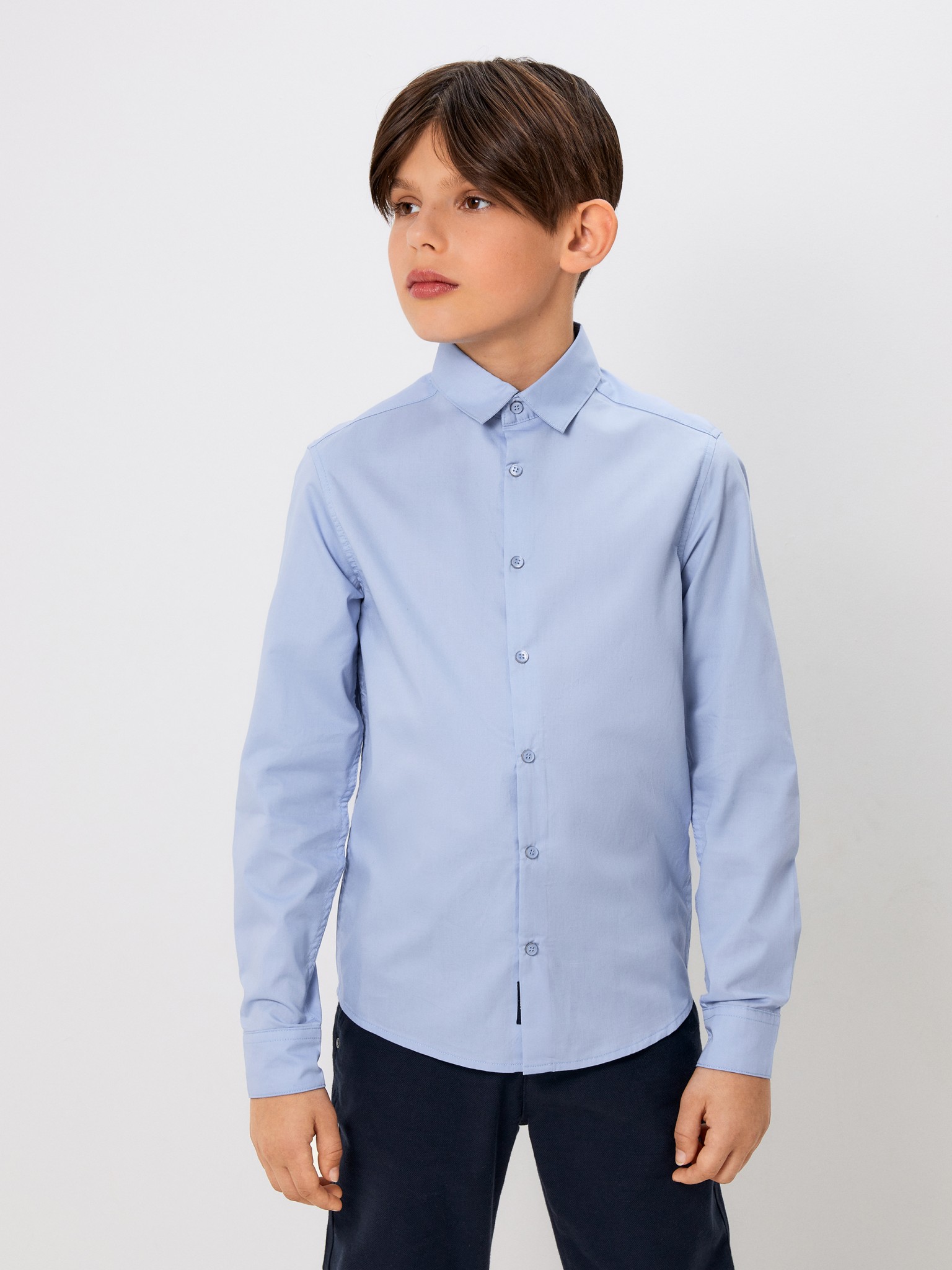 Рубашка детская ACOOLA 20140280145 цвет голубой размер 164