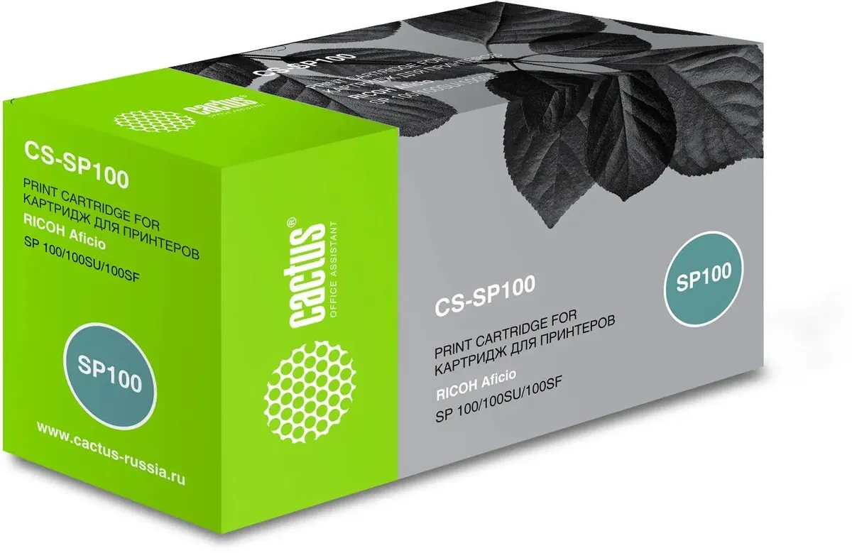 

Картридж для лазерного принтера CACTUS CS-SP100 черный, совместимый, CS-SP100
