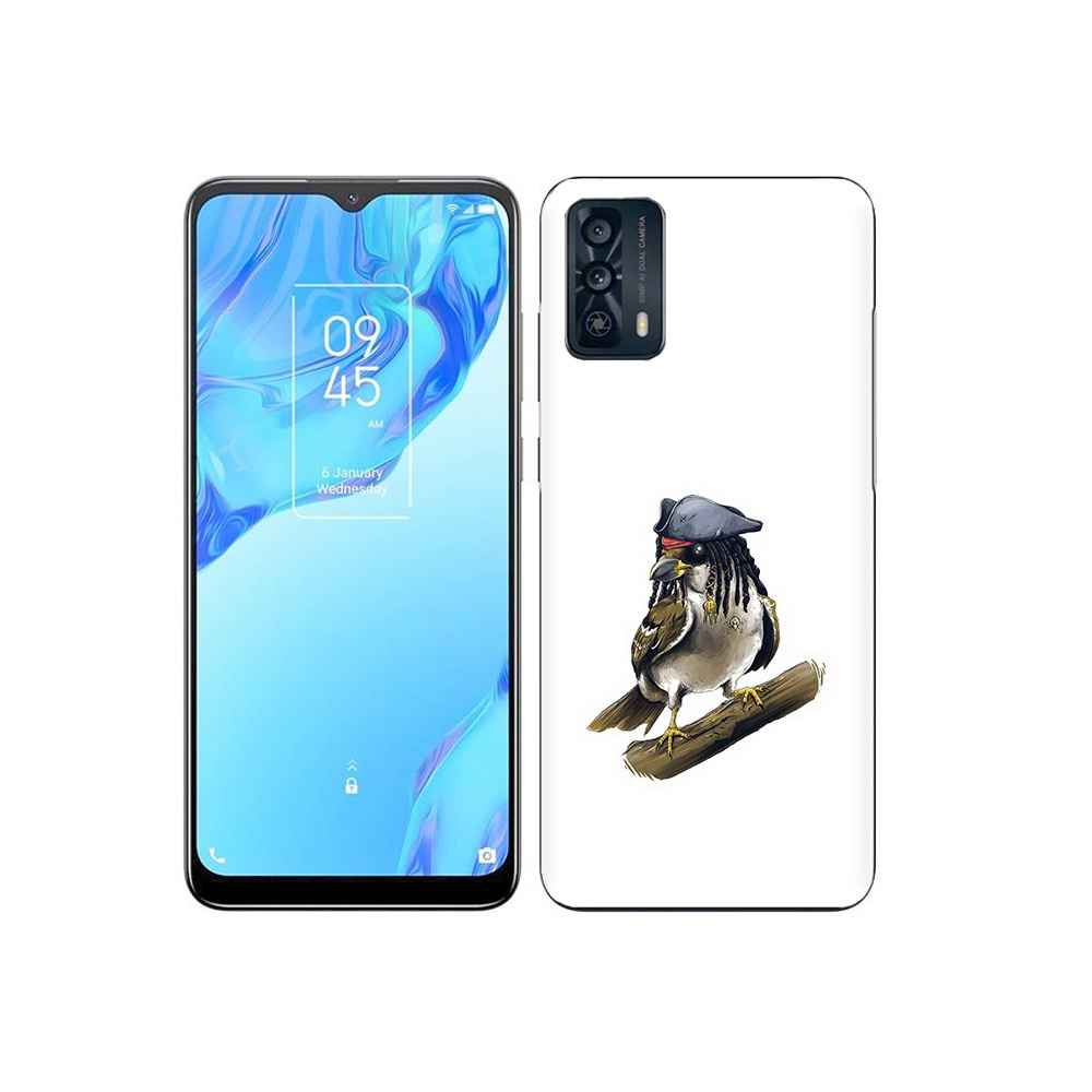 

Чехол MyPads Tocco для TCL 20B Джек воробей, Прозрачный, Tocco