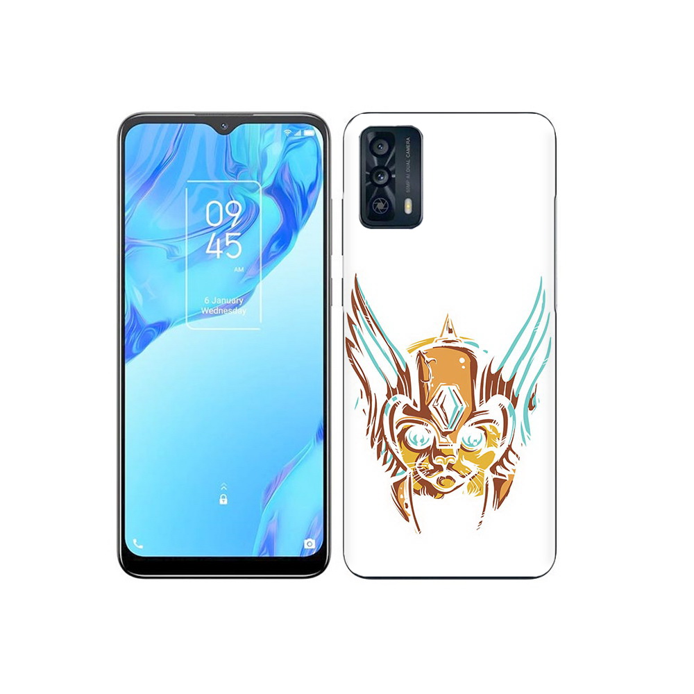 

Чехол MyPads Tocco для TCL 20B тор абстракция, Прозрачный, Tocco