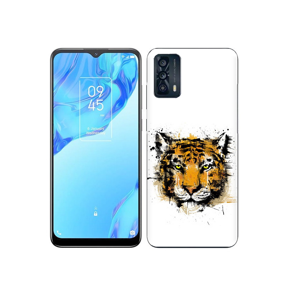 

Чехол MyPads Tocco для TCL 20B тигруля, Прозрачный, Tocco