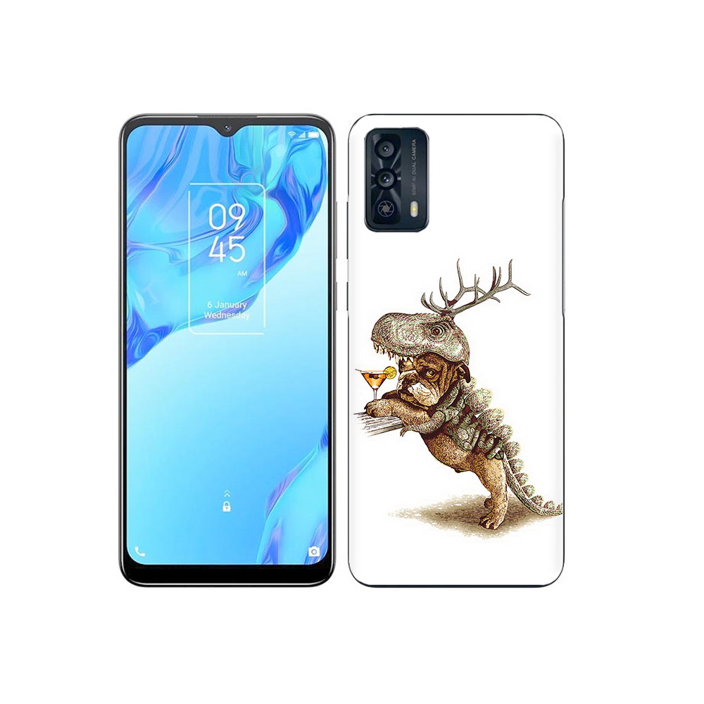 

Чехол MyPads Tocco для TCL 20B тематическая вечеринка, Прозрачный, Tocco