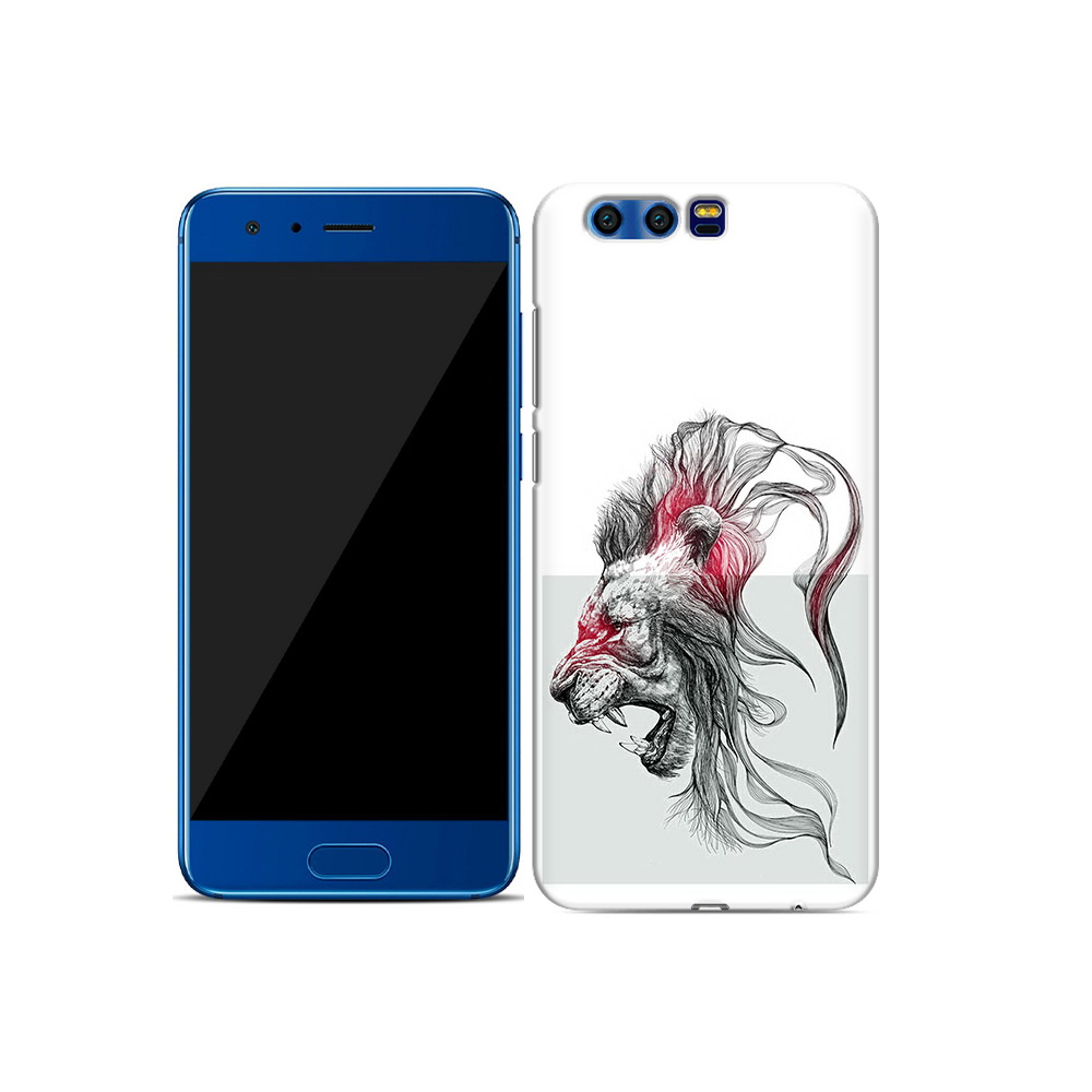 

Чехол MyPads Tocco для Honor 9 разъяренный лев (PT72546.48.576), Прозрачный, Tocco