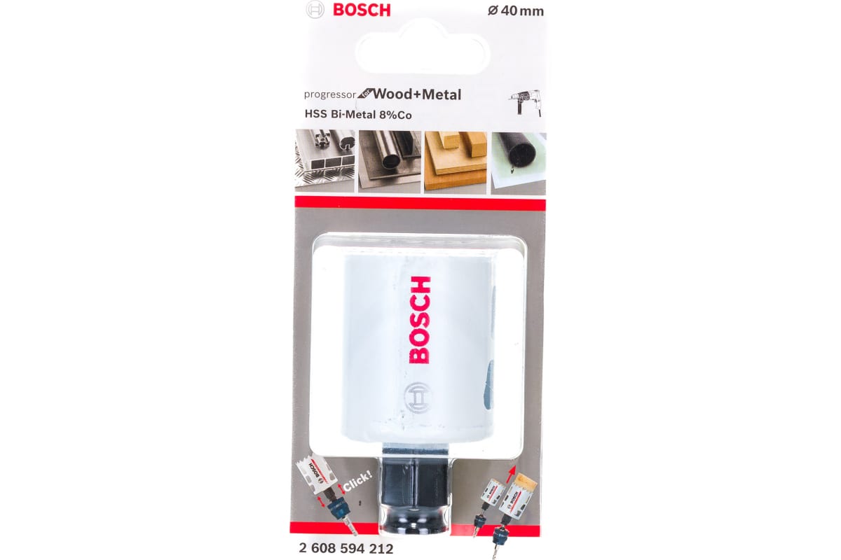 

Коронка BiM PROGRESSOR (40 мм) Bosch 2608594212