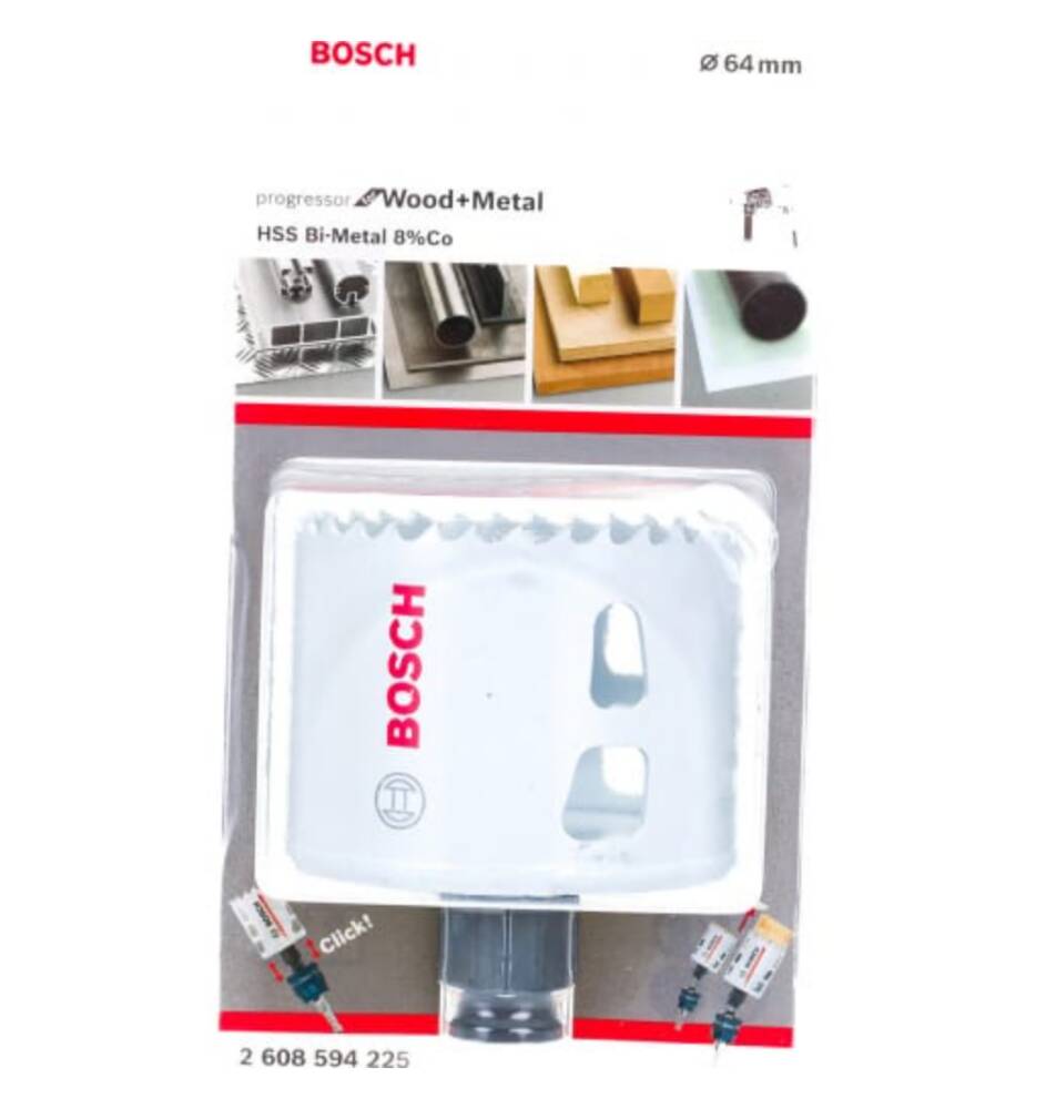 

Коронка BiM PROGRESSOR (64 мм) Bosch 2608594225