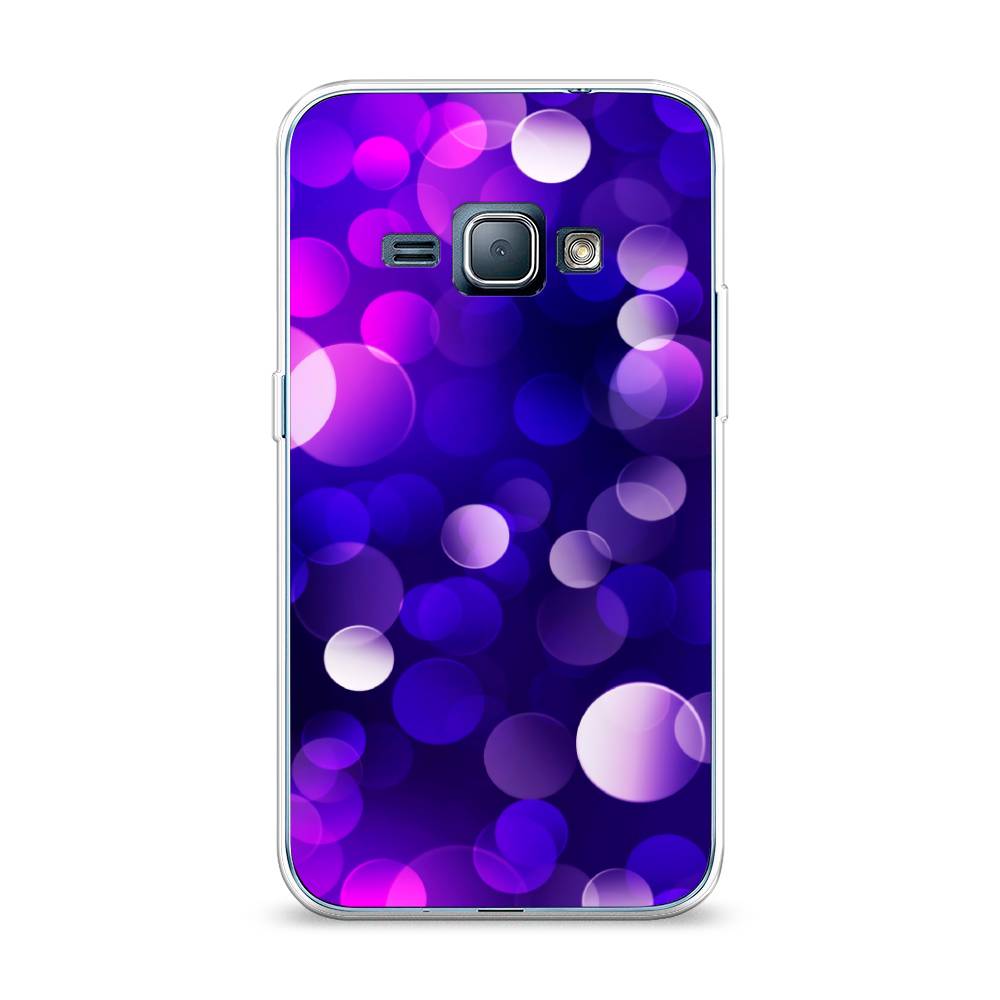 

Чехол на Samsung Galaxy J1 2016 "Абстракция 27", Фиолетовый, 22150-3