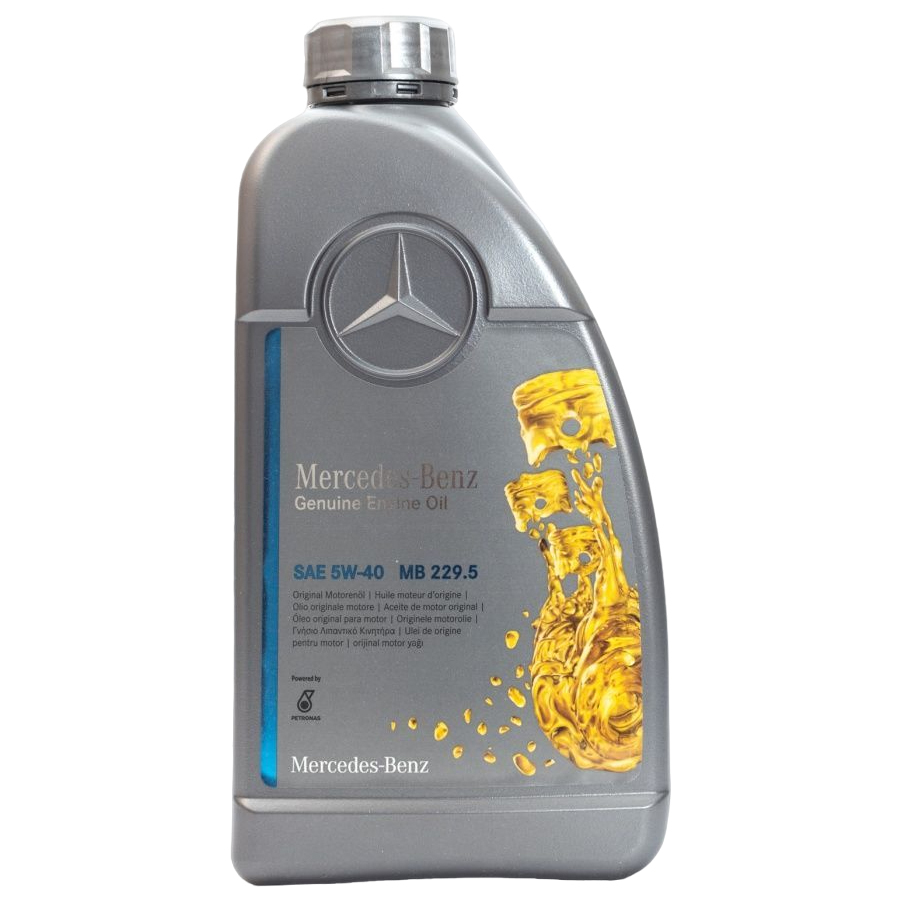 Моторное масло Mercedes-Benz cинтетическое Mb229.5 5W40 1л