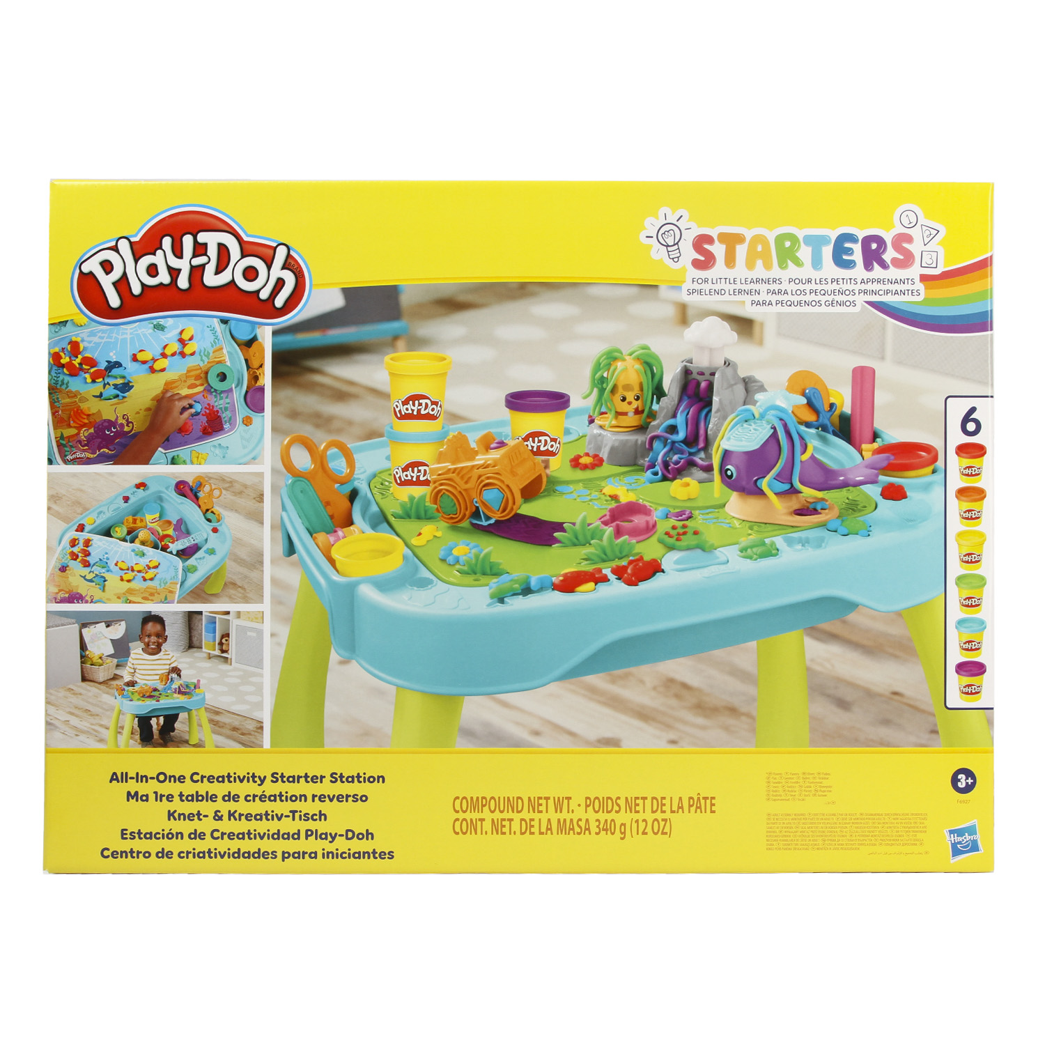 

Набор для лепки игровой Hasbro Play-Doh Станция творчества, Разноцветный, F69275L0