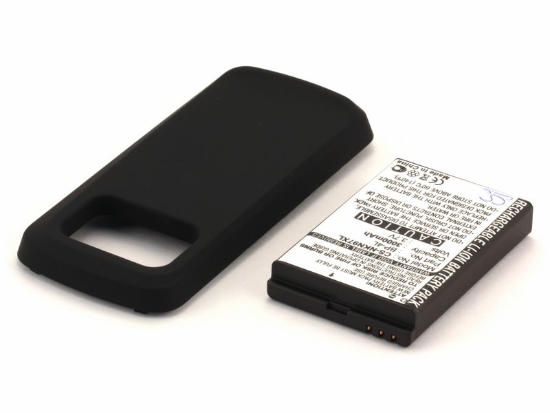 

Усиленный аккумулятор для Nokia N97 BP-4L, черная крышка