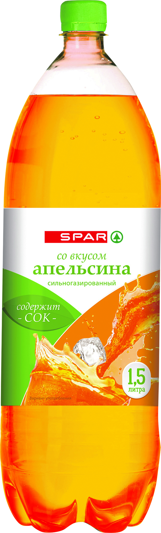 Газированный напиток Spar Апельсин 1,5 л
