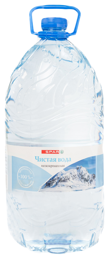 Вода питьевая Spar Чистая Вода артезианская столовая 6 л