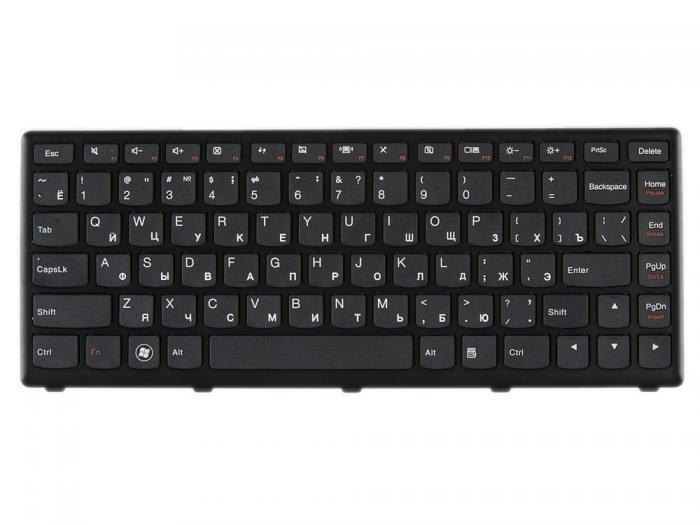 

Клавиатура для ноутбука Rocknparts Lenovo S300/S400/S400U, NSK-BC6SC