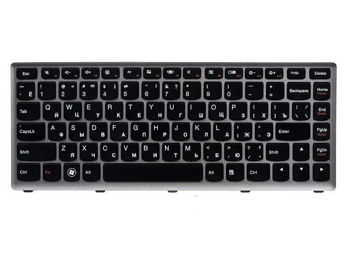 

Клавиатура для ноутбука Rocknparts Lenovo IdeaPad U410/U410 Touch, 25203740
