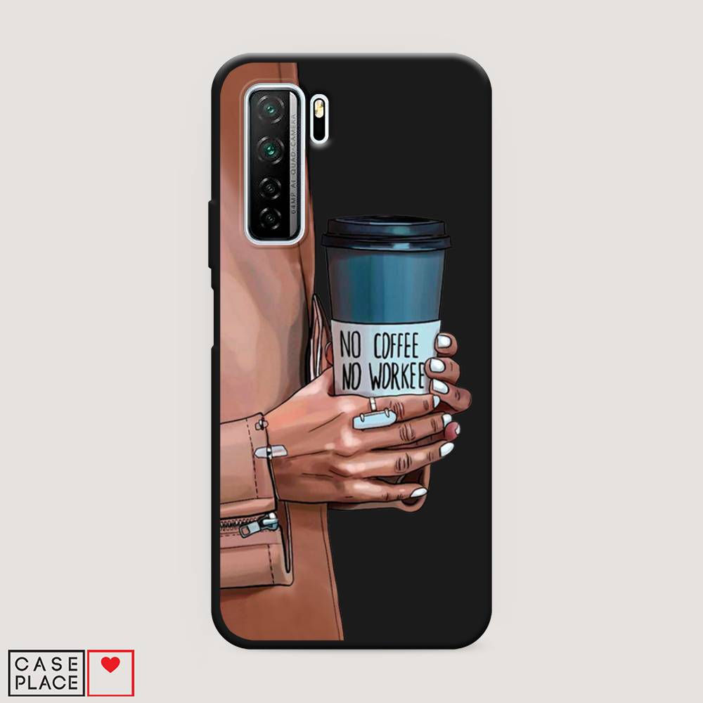 

Чехол Awog на Huawei Nova 7 SE "No coffee", Коричневый;серый, 6102952-1