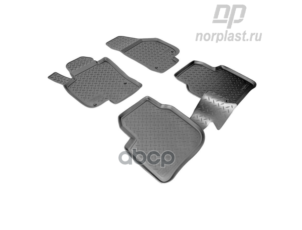 

Коврики в салон полиуретан NORPLAST SKODA Superb 08- черный комплект NPL-Po-81-80 1шт