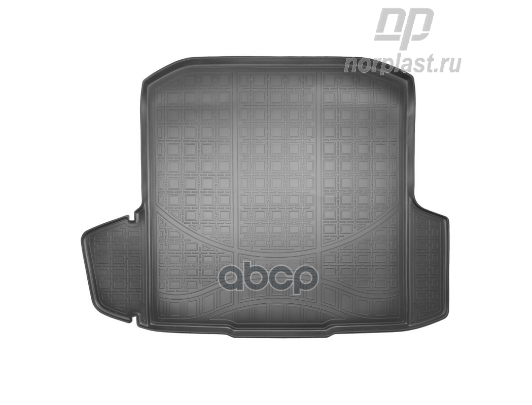 

Коврик в багажник полиуретан NORPLAST SKODA Octavia III, A7, Combi, 2013 черный 1 шт. NPA0