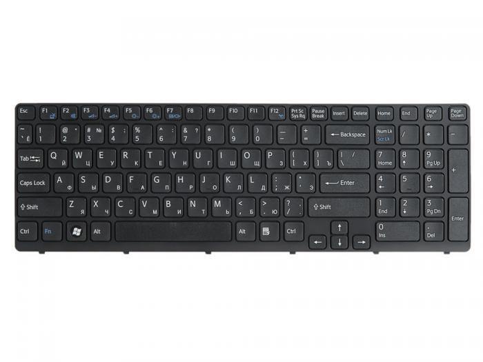 

Клавиатура для ноутбука Rocknparts Sony Vaio SVE1511/SVE1511S9R/SVE1511X1R, 149031851