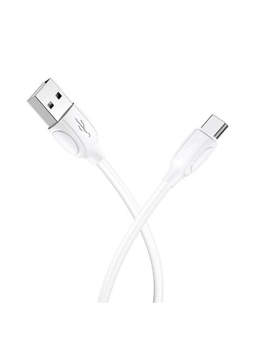 

Кабель BOROFONE BX19 Benefit USB - Type-C, 1.3 А, 1 м, белый, BX19 Benefit