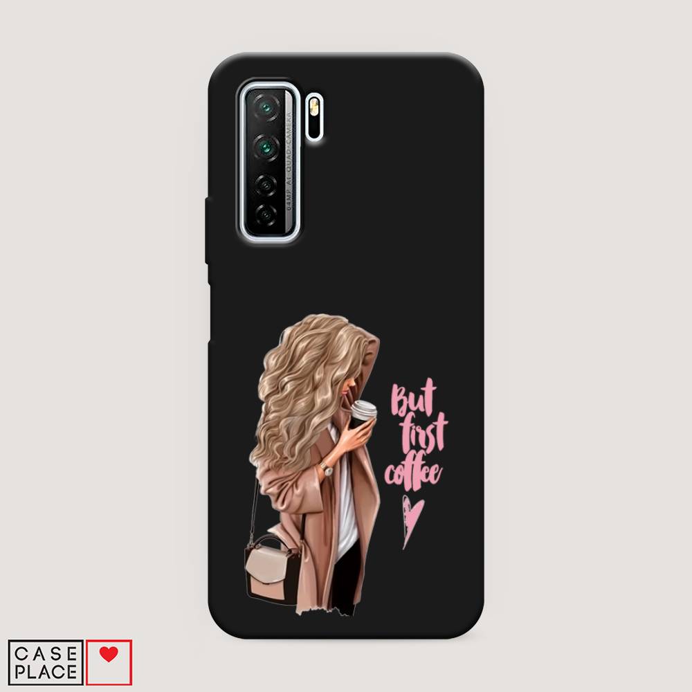 

Чехол Awog "Девушка с кофе" для Huawei Nova 7 SE