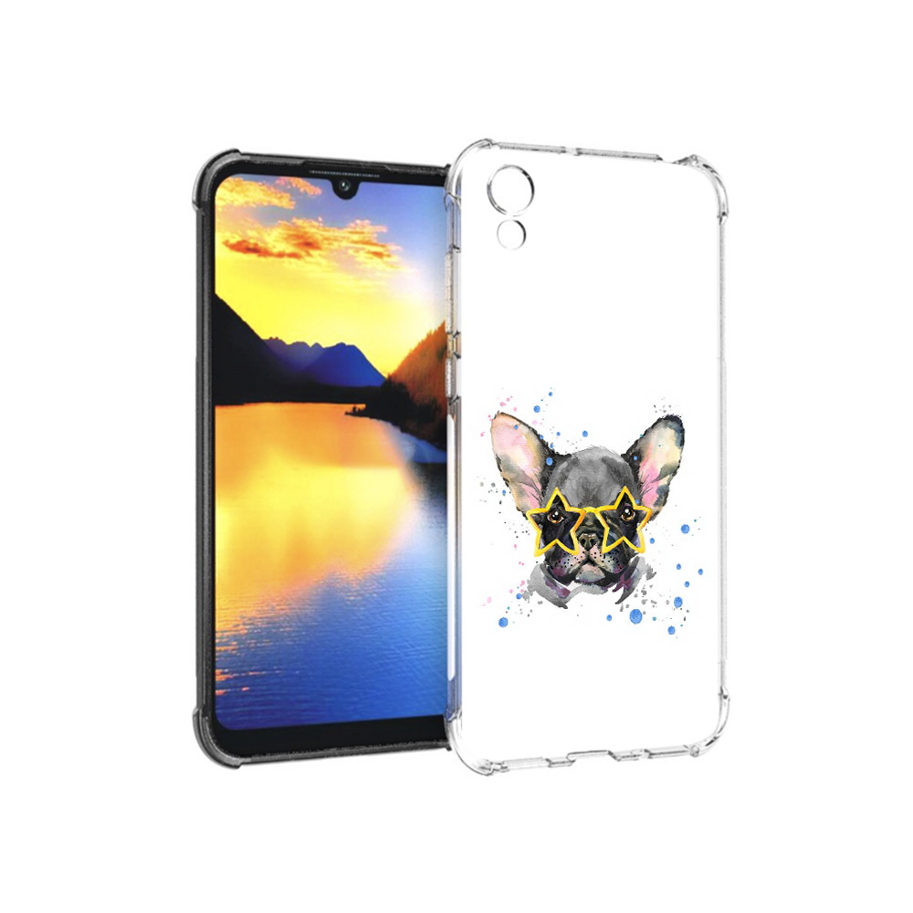 

Чехол MyPads Tocco для Huawei Y5 буля в очках, Прозрачный, Tocco