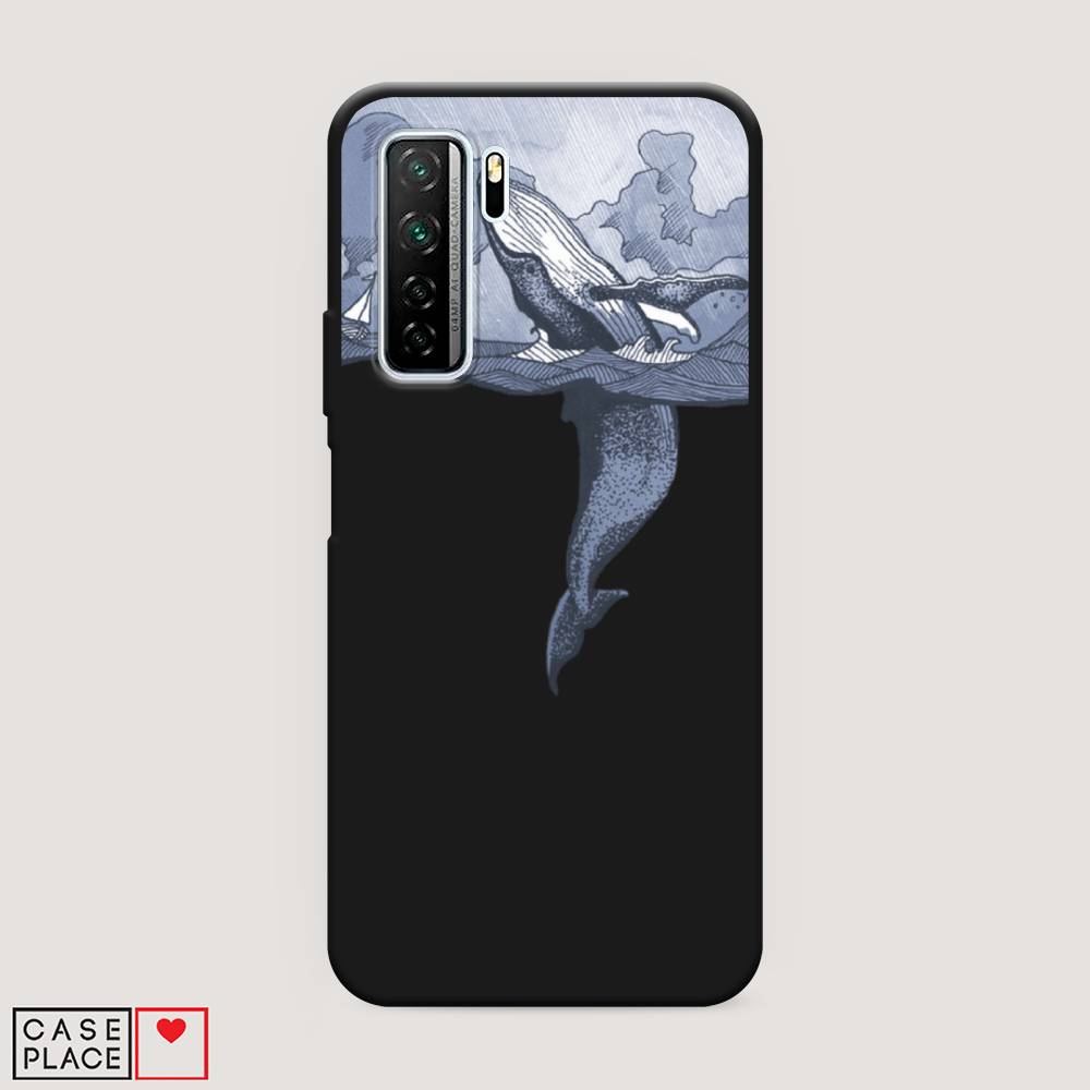 

Чехол Awog на Huawei Nova 7 SE "Два измерения", Голубой;черный;прозрачный, 6102952-1