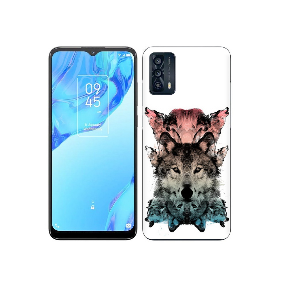 

Чехол MyPads Tocco для TCL 20B стая, Прозрачный, Tocco