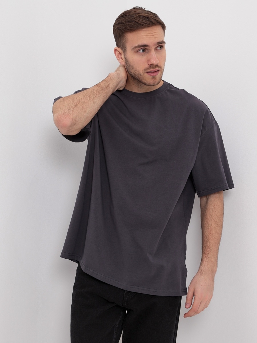 

Футболка мужская Ticle T-shirt М серая L, T-shirt М