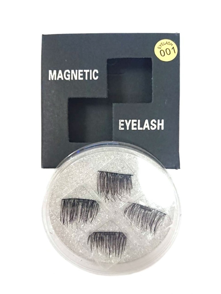 фото Набор магнитных накладных ресниц magnetic eyelash, 5 уп (вид: 001 ) nobrand
