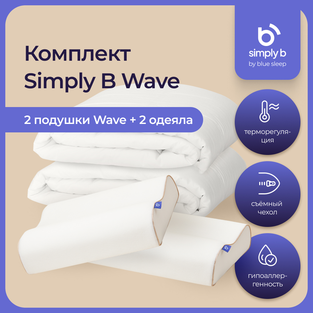 

Комплект Simply B wave max, Белый, set_simply_b_max