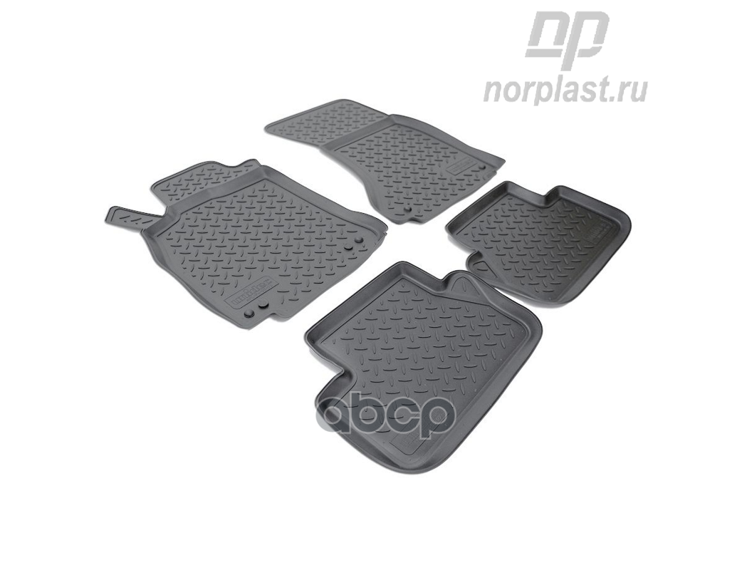 

Коврики в салон полиуретан NORPLAST AUDI A4 05- черный комплект NPL-Po-05-02 1шт